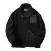 Nueva Chaqueta de Terciopelo de Cordero Otoño e Invierno Ropa Exterior de Algodón para Hombre Chaqueta Polar con Forro Polar Terciopelo Teddy Espesada Chaqueta Polar para Hombre Chaqueta de Algodón Top para Hombre