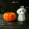 Velas perfumadas de gato y perro de Halloween con calabaza y fantasma, regalos de diseño creativo, decoraciones que mejoran el ambiente, velas de fantasma