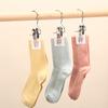 Clip multifuncional antideslizante sin costuras con revestimiento de plástico para toalla, sombrero, calcetines, clip para pantalón a prueba de viento con gancho, clip de almacenamiento, clip para secar ropa