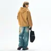 "Fábrica de Origen" "Inventario Profundo" Exclusivo Transfronterizo Versión 3D Moda para Hombre con Capucha Casual Elegante Holgado