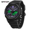 Venta caliente de comercio exterior en stock, reloj electrónico explosivo multifunción, reloj despertador, reloj impermeable, reloj genial para estudiantes de secundaria.