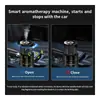 Dispositivo de Aromaterapia para Carro Modelo Novo Transfronteiriço com Fragrância Natural, Difusor de Aroma Inteligente por Atomização, Máquina de Spray de Aroma para Carro, Máquina de Spray de Perfume