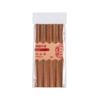Palillos de Madera Maciza de Sándalo Rojo, Sin Pintar, Sin Cera, Resistentes a Altas Temperaturas, Antideslizantes, Adecuados para Uso en Casa y Hotel, Juego de Diez Pares, Palillos de Regalo