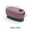 Venta RelámpagoCepillo para Zapatos Limpieza Cepillo Pequeño Cepillo para Lavandería Cerdas Suaves Doble Uso para Estudiantes Cubrezapatos de Silicona Impermeables