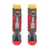 Calcetines de Dibujos Animados para Fabricantes Calcetines de Algodón con Personajes de Animación de Personalidad de Dibujos Animados de Tendencia Calcetines de Caña Larga para Hombres y Mujeres Calcetines de Comercio Exterior