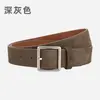 Cinturón Retro Estilo Coreano de Gamuza Escarchada Piel Genuina para Mujer Hebilla Cuadrada Plateada Cinturón Decorativo de Alta Gama para Mujer con Jeans