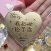 Monedas de Oro al por Mayor Oro Puro 999 Cada vez Mejor, Hazte Rico y Ponte Hermosa, Princesa, Por Favor Hazte Rica, Regalo de San Valentín Lámina de Oro 520