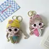 Atacado Transfronteiriço de Pingentes de Boneca para Óculos Estilo Ins, Chapéus de Lã Tricotados, Chaveiros de Boneca e Acessórios para Bolsas