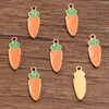 1 Pieza de Oro Real Electrochapado Fruta Acero Inoxidable Gota de Aceite Joyería Accesorios Colgante Cereza Fresa Sandía Pera Mango Colgante