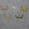 Faça você mesmo fazendo diy material para véu de noiva liga acessórios de animais estilo chinês Grupo leque acessórios de decoração para leque de casamento