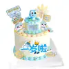 Decoração de Cupcake para o 100º Aniversário do Bebê Cobra Plug-in Inteligente e Seguro Cartão Feliz