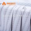 Anran Ritmo Sobreposição Geometria Tecido Tricotado Hexagonal Moda Retrô Tecido para Sofá Colchão Tecido Jacquard Guarnição