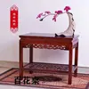 Mesa Pequena Toda em Madeira Maciça Sala de Estar Estilo Chinês Conjunto de Chá Chaleira Pedra Estranha Conjunto de Chá Kung Fu Mesa Mesa Lateral de Sofá Mesa de Centro Pequena