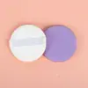 Esponja de Cojín de Aire Pay de Fresa Sin Látex Doble Uso Maquillaje Seco y Húmedo Esponja Redonda Herramienta de Belleza Polvo Fijador Herramienta Mágica Polvo Suelto