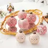 Bolas Navideñas Estilo Retro Transfronterizas de 8 cm, Caja de 12 Piezas de Bolas Decorativas, Decoración de Escena Festiva, Adornos para Árbol de Navidad