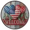 Retro Divertido Americano Lata Redonda Inglês Pintura de Lata Placa de Alumínio Slogan de Aviso Amazon Transfronteiriço Decorativo Placa Suspensa