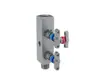 Parker Parker Manifold de 3 Válvulas Série H HNL*3DBB(Bloqueio e Purga Duplos) HNLS3DBB8M8M4FPNC