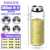 Tapa de Acero Inoxidable Botella de Condimento Tarro de Condimento de Vidrio Pimentero Botella para Espolvorear Tarro de Sal de Cocina Caja de Condimentos Vidrio de Alto Borosilicato