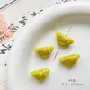 Cuentas de Cristal Checo Pintadas en Oro Doméstico Retro Caracol Pájaro Flor de Durazno Material Hecho a Mano Pulsera Cadena de Teléfono Móvil Accesorios de Joyería