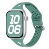 Adecuado para Correas de Apple Watch para Apple Watch Series 1-12/Ultra 1-3/Se, Correa de Reloj Fina de Silicona Gota de Agua
