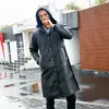 Inmars (ENGMARSS)Impermeable de EVA para Adultos Poncho de Senderismo al Aire Libre para Hombres y Mujeres Moda Impermeable Largo