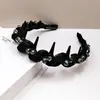 Nuevas Diademas Negras de Alta Gama en Varios Estilos, Pasadores Estilo Coreano, Pinzas para el Cabello de Tela de Lujo Ligero, Accesorios para el Cabello de Alta Gama, Accesorios de Moda para el Cabello