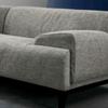 Sofá de Tela Minimalista para Sala de Estar Sofá en L para Apartamentos Pequeños y Medianos Muebles de Apartamento Modelo Set Ultra-Simple y Lujo Ligero
