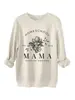 Educación en casa Pr 22 6 Mamá Amazon Ebay Sitio Independiente Moda Gruesa Cálida Sudadera para Mujer
