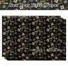 Wx162 Negro Dorado Año Nuevo Sídney Papel 17g Dulce de Regalo Papel de Envoltura a Prueba de Humedad Decoración de Año Nuevo Papel de Copia