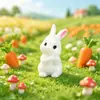 Transfronterizo nuevo creativo lindo conejito jardinería paisajismo DIY accesorios decorativos musgo micro-paisaje pequeños adornos