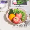 Rosa Mascota Oro Rosa Flor Fruta Hogar Sala de Estar Mesa de Café Plato de Frutas Lujo Accesible Encaje Bocadillo Frutos Secos Bandeja de Almacenamiento