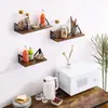 Estante Flotante de Estilo Minimalista Moderno Transfronterizo con Toallero Desmontable para Dormitorio, Sala de Estar, Baño, Cocina, Estante de Almacenamiento de Pared