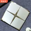 Mosaico de Azulejo de Vidro Artístico Personalizado em Formato de Diamante para Parede de Fundo de TV, Quebra-cabeça, Adesivo de Parede para Pilares de Hotel