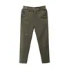 Calça Casual Simples Masculina Verão Tendência Fina Algodão Pequena Reta Masculina Negócios Nove Pontos Nova