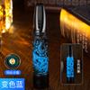 Internet Celebrous Thermochromic Cigarette Holder Preguiçoso Anti-Ash Cigarreira Multifuncional Car Walking Cinzeiro com Luz de Cigarro