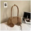 Bolso Retro Bajo el Brazo Estilo Coreano Versátil Nuevo Otoño 2026 Bolso de Hombro Único Gran Capacidad Bolso Boston Almohada para Viajes