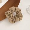 Anillo para el cabello de intestino de cerdo de peluche para niña, lindo lazo, cuerda para atar, estilo japonés y coreano, correa de cuero, cuerda para el cabello, accesorios para el cabello de otoño e invierno, sombrerería al por mayor