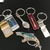 Abrebotellas metálico profesional de aleación de zinc con llavero, Copa del Mundo, empresa de fútbol, regalo de bodega