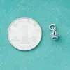 Prata Esterlina S925 Estilo Antigo Retro Estilo K Moda Estilo Ins Mini Pingente de Coroa Pingente para Pulseira de Miçangas Anel DIY