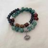 2024 Pulsera de Cuentas Retro Estilo Chino Explosivo Diseño de Nicho Sentido Avanzado Nueva Joyería de Pulsera Antigua Estilo Chino