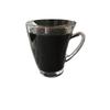 Vaso de vidrio engrosado de gran capacidad con asa, taza de vela distintiva, taza para beber resistente a altas temperaturas para el hogar, taza de café para oficina