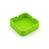 Logotipo imprimível da Amazon Não tem medo de cair Cinzeiro quadrado de silicone de grau alimentício Cinzeiro resistente a altas temperaturas Fácil de limpar