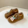 Zapatos de Cuero Pequeños de Moda Transpirables para Niñas 2025 Verano Nuevos de Moda Infantil Suela Suave Versátiles Zapatos Individuales de Cuero para Bebé