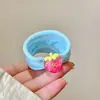 Gomas para el pelo Dopamina para Niñas, Bandas Elásticas de Alta Elasticidad para Coletas Altas, Accesorios para el Cabello que No Dañan