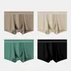 Ropa Interior de Algodón Puro para Hombre, Calzoncillos tipo Boxer Antibacterianos de Cordyceps de Rayón en la Entrepierna, Calzoncillos tipo Boxer de Algodón Transpirables y Amigables con la Piel Fabricante Venta al por Mayor