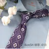 Nueva Corbata para Hombre de Comercio Exterior Estampada Patrón Retro 8cm Traje Formal Corbata Anudada a Mano Fabricante Venta al por Mayor en Stock