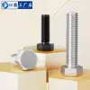 Ventas Directas de Fábrica M3-M12 GB 304 acero inoxidable Tornillo hexagonal exterior cabeza hexagonal tornillo hexagonal