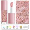 Serie de láser transfronterizo gel polvo fino estrella de cinco puntas lentejuelas mixtas gel alto brillo maquillaje maquillaje cuerpo sombra de ojos