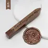 Palitos de Cera para Sellos Yaqi con Mecha, Sellos de Cera con Patrón de Letras, Palitos de Cera Vintage, Venta al por Mayor desde el Fabricante