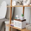 Organizador de Madera Personalizado Productos de Higiene Cuentas de Condensación Caja de Almacenamiento Estilo Rústico Cuarto de Lavado del Hogar Baño Caja de Privacidad